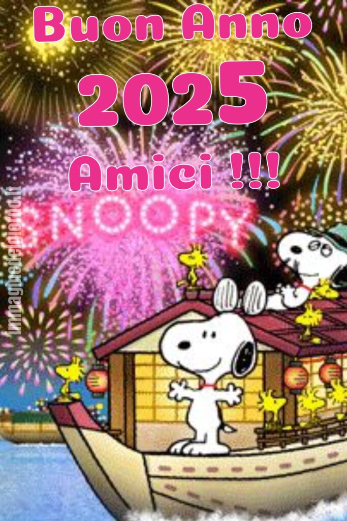 Buon 2025 Snoopy