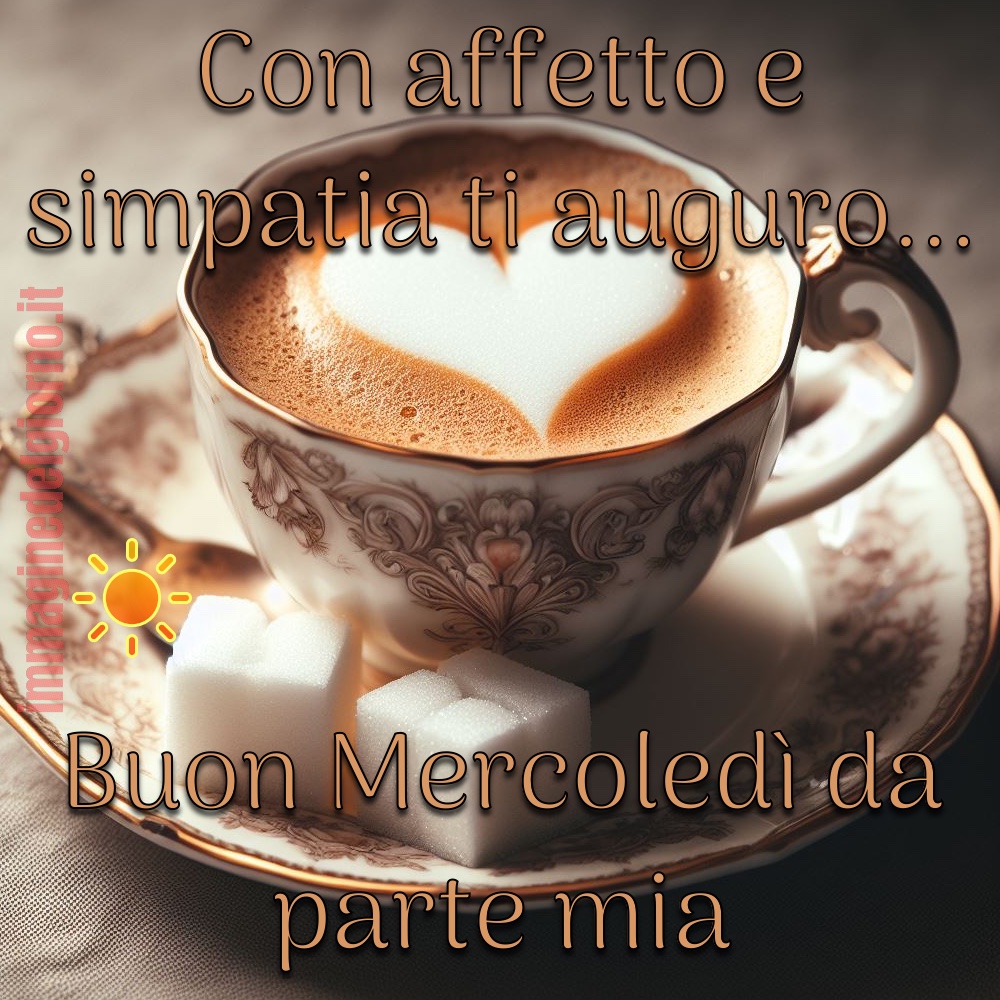 Buon Mercoledì, caffè